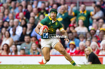 2023-08-19 - Cheslin Kolbe of South Africa during the Summer Nations Series 2023, Rugby Union Friendly match between Wales and South Africa on 19 August 2023 at Principality Stadium in Cardiff, Wales - RUGBY - SUMMER NATIONS SERIES 2023 - WALES V SOUTH AFRICA - TEST MATCH - RUGBY
