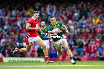 2023-08-19 - Jesse Kriel of South Africa during the Summer Nations Series 2023, Rugby Union Friendly match between Wales and South Africa on 19 August 2023 at Principality Stadium in Cardiff, Wales - RUGBY - SUMMER NATIONS SERIES 2023 - WALES V SOUTH AFRICA - TEST MATCH - RUGBY
