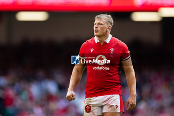 2023-08-19 - Jac Morgan of Wales during the Summer Nations Series 2023, Rugby Union Friendly match between Wales and South Africa on 19 August 2023 at Principality Stadium in Cardiff, Wales - RUGBY - SUMMER NATIONS SERIES 2023 - WALES V SOUTH AFRICA - TEST MATCH - RUGBY