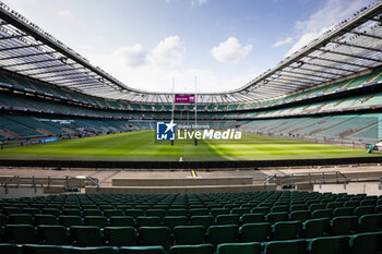 2023-08-25 - A general view before the Qatar Airways Cup, International Friendly rugby union match between New Zealand and South Africa on 25 August 2023 at Twickenham stadium in London, England - RUGBY - FRIENDLY GAME - NEW ZEALAND V SOUTH AFRICA - TEST MATCH - RUGBY