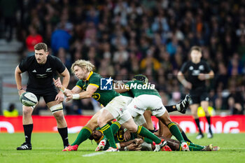 2023-08-25 - Faf de Klerk of South Africa during the Qatar Airways Cup, International Friendly rugby union match between New Zealand and South Africa on 25 August 2023 at Twickenham stadium in London, England - RUGBY - FRIENDLY GAME - NEW ZEALAND V SOUTH AFRICA - TEST MATCH - RUGBY