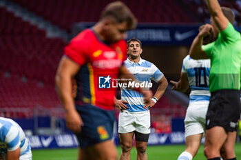 2023-08-26 - Tomas Cubelli (Argentina) during the rugby match between national teams of Spain and Argentina (los Pumas) played at Estadio Civitas Metropolitano on August 26, 2023 in Madrid, Spain - RUGBY 2023: SPAIN VS ARGENTINA - TEST MATCH - RUGBY