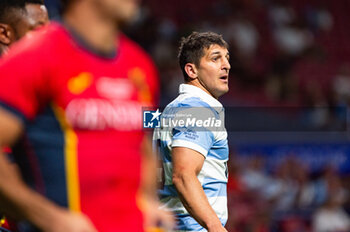 2023-08-26 - Tomas Cubelli (Argentina) during the rugby match between national teams of Spain and Argentina (los Pumas) played at Estadio Civitas Metropolitano on August 26, 2023 in Madrid, Spain - RUGBY 2023: SPAIN VS ARGENTINA - TEST MATCH - RUGBY