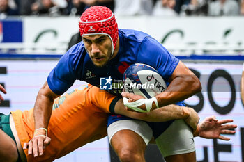 2023-08-27 - Gabin VILLIERE of France during the Summer Nations Series 2023, rugby union match between France and Australia on August 27, 2023 at Stade de France in Saint-Denis near Paris, France - RUGBY - SUMMER NATIONS SERIES 2023 - FRANCE V AUSTRALIA - TEST MATCH - RUGBY