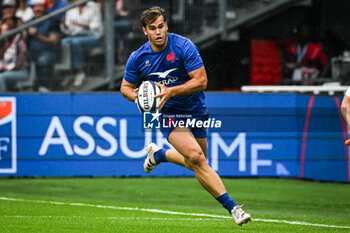 2023-08-27 - Damian PENAUD of France during the Summer Nations Series 2023, rugby union match between France and Australia on August 27, 2023 at Stade de France in Saint-Denis near Paris, France - RUGBY - SUMMER NATIONS SERIES 2023 - FRANCE V AUSTRALIA - TEST MATCH - RUGBY