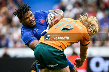 2023-08-27 - Jonathan DANTY of France during the Summer Nations Series 2023, rugby union match between France and Australia on August 27, 2023 at Stade de France in Saint-Denis near Paris, France - RUGBY - SUMMER NATIONS SERIES 2023 - FRANCE V AUSTRALIA - TEST MATCH - RUGBY