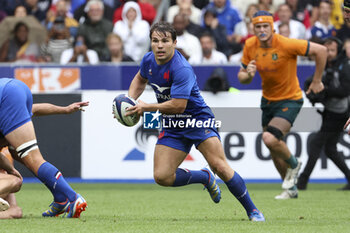 2023-08-28 - Antoine Dupont of France during the Summer Nations Series 2023, rugby union match between France and Australia on August 27, 2023 at Stade de France in Saint-Denis near Paris, France - RUGBY - SUMMER NATIONS SERIES 2023 - FRANCE V AUSTRALIA - TEST MATCH - RUGBY