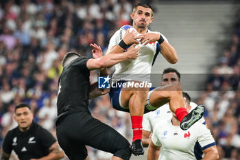 2023-09-08 - Thomas RAMOS of France during the World Cup 2023, Pool A rugby union match between France and New Zealand on September 8, 2023 at Stade de France in Saint-Denis near Paris, France - RUGBY - WORLD CUP 2023 - FRANCE V NEW ZEALAND - WORLD CUP - RUGBY