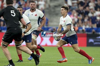 2023-09-08 - Matthieu Jalibert of France during the World Cup 2023, Pool A rugby union match between France and New Zealand on September 8, 2023 at Stade de France in Saint-Denis near Paris, France - RUGBY - WORLD CUP 2023 - FRANCE V NEW ZEALAND - WORLD CUP - RUGBY