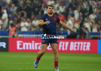 2023-09-08 - Antoine Dupont of France during the World Cup 2023, Pool A rugby union match between France and New Zealand on September 8, 2023 at Stade de France in Saint-Denis near Paris, France - RUGBY - WORLD CUP 2023 - FRANCE V NEW ZEALAND - WORLD CUP - RUGBY