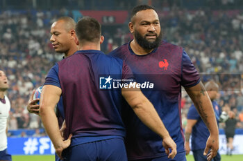 2023-09-08 - Uini Atonio of France during the World Cup 2023, Pool A rugby union match between France and New Zealand on September 8, 2023 at Stade de France in Saint-Denis near Paris, France - RUGBY - WORLD CUP 2023 - FRANCE V NEW ZEALAND - WORLD CUP - RUGBY