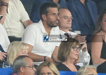 2023-09-08 - Tony Estanguet during the World Cup 2023, Pool A rugby union match between France and New Zealand on September 8, 2023 at Stade de France in Saint-Denis near Paris, France - RUGBY - WORLD CUP 2023 - FRANCE V NEW ZEALAND - WORLD CUP - RUGBY