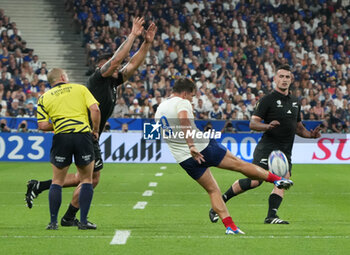 2023-09-08 - Antoine Dupont during the World Cup 2023, Pool A rugby union match between France and New Zealand on September 8, 2023 at Stade de France in Saint-Denis near Paris, France - RUGBY - WORLD CUP 2023 - FRANCE V NEW ZEALAND - WORLD CUP - RUGBY