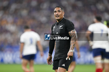 2023-09-08 - Aaron Luke Smith during the Rugby World Cup RWC 2023, Pool A match between France and New Zealand All Blacks on September 8, 2023 at Stade de France in Saint-Denis near Paris, France. Photo Victor Joly / DPPI - RUGBY - WORLD CUP 2023 - FRANCE V NEW ZEALAND - WORLD CUP - RUGBY