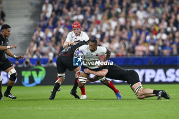 2023-09-08 - Cameron Woki during the Rugby World Cup RWC 2023 match France VS New Zealand All Blacks on September 8, 2023 at Stade de France, Saint-Denis near Paris, France. Photo Victor Joly / DPPI - RUGBY - WORLD CUP 2023 - FRANCE V NEW ZEALAND - WORLD CUP - RUGBY