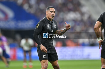 2023-09-08 - Aaron Smith during the Rugby World Cup RWC 2023 match France VS New Zealand All Blacks on September 8, 2023 at Stade de France, Saint-Denis near Paris, France. Photo Victor Joly / DPPI - RUGBY - WORLD CUP 2023 - FRANCE V NEW ZEALAND - WORLD CUP - RUGBY