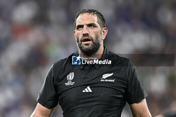 2023-09-08 - Samuel Sam Whitelock during the Rugby World Cup RWC 2023, Pool A match between France and New Zealand All Blacks on September 8, 2023 at Stade de France in Saint-Denis near Paris, France. Photo Victor Joly / DPPI - RUGBY - WORLD CUP 2023 - FRANCE V NEW ZEALAND - WORLD CUP - RUGBY
