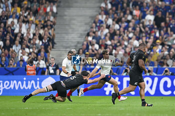 2023-09-08 - Damian Penaud during the Rugby World Cup RWC 2023 match France VS New Zealand All Blacks on September 8, 2023 at Stade de France, Saint-Denis near Paris, France. Photo Victor Joly / DPPI - RUGBY - WORLD CUP 2023 - FRANCE V NEW ZEALAND - WORLD CUP - RUGBY