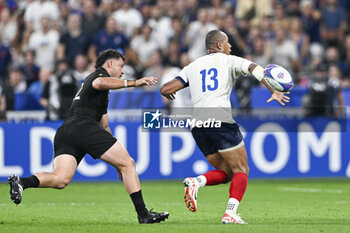 2023-09-08 - Gael Fickou during the Rugby World Cup RWC 2023 match France VS New Zealand All Blacks on September 8, 2023 at Stade de France, Saint-Denis near Paris, France. Photo Victor Joly / DPPI - RUGBY - WORLD CUP 2023 - FRANCE V NEW ZEALAND - WORLD CUP - RUGBY
