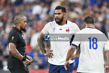 2023-09-08 - Romain Taofifenua during the Rugby World Cup RWC 2023 match France VS New Zealand All Blacks on September 8, 2023 at Stade de France, Saint-Denis near Paris, France. Photo Victor Joly / DPPI - RUGBY - WORLD CUP 2023 - FRANCE V NEW ZEALAND - WORLD CUP - RUGBY