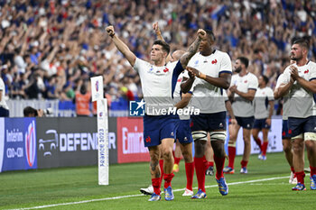 2023-09-08 - Matthieu Jalibert during the Rugby World Cup RWC 2023, Pool A match between France and New Zealand All Blacks on September 8, 2023 at Stade de France in Saint-Denis near Paris, France. Photo Victor Joly / DPPI - RUGBY - WORLD CUP 2023 - FRANCE V NEW ZEALAND - WORLD CUP - RUGBY