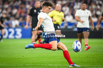 2023-09-08 - Matthieu JALIBERT of France during the World Cup 2023, Pool A rugby union match between France and New Zealand on September 8, 2023 at Stade de France in Saint-Denis near Paris, France - RUGBY - WORLD CUP 2023 - FRANCE V NEW ZEALAND - WORLD CUP - RUGBY