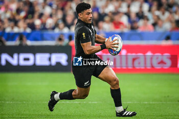 2023-09-08 - Richie MO'UNGA of New Zealand during the World Cup 2023, Pool A rugby union match between France and New Zealand on September 8, 2023 at Stade de France in Saint-Denis near Paris, France - RUGBY - WORLD CUP 2023 - FRANCE V NEW ZEALAND - WORLD CUP - RUGBY