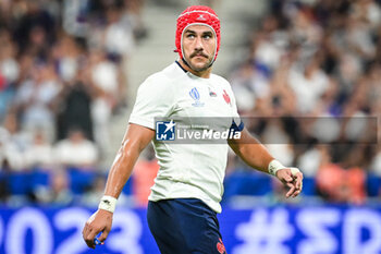 2023-09-08 - Gabin VILLIERE of France during the World Cup 2023, Pool A rugby union match between France and New Zealand on September 8, 2023 at Stade de France in Saint-Denis near Paris, France - RUGBY - WORLD CUP 2023 - FRANCE V NEW ZEALAND - WORLD CUP - RUGBY