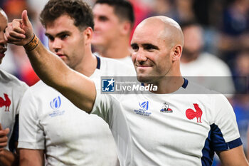 2023-09-08 - Maxime LUCU of France during the World Cup 2023, Pool A rugby union match between France and New Zealand on September 8, 2023 at Stade de France in Saint-Denis near Paris, France - RUGBY - WORLD CUP 2023 - FRANCE V NEW ZEALAND - WORLD CUP - RUGBY