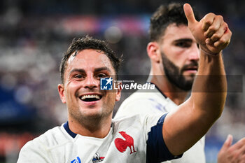 2023-09-08 - Arthur VINCENT of France during the World Cup 2023, Pool A rugby union match between France and New Zealand on September 8, 2023 at Stade de France in Saint-Denis near Paris, France - RUGBY - WORLD CUP 2023 - FRANCE V NEW ZEALAND - WORLD CUP - RUGBY