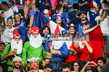 2023-09-08 - Supporters of France during the World Cup 2023, Pool A rugby union match between France and New Zealand on September 8, 2023 at Stade de France in Saint-Denis near Paris, France - RUGBY - WORLD CUP 2023 - FRANCE V NEW ZEALAND - WORLD CUP - RUGBY