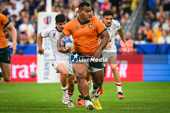 2023-09-09 - Taniela TUPOU of Australia during the World Cup 2023, Pool C rugby union match between Australia and Georgia on September 9, 2023 at Stade de France in Saint-Denis near Paris, France - RUGBY - WORLD CUP 2023 - AUSTRALIA V GEORGIA - WORLD CUP - RUGBY