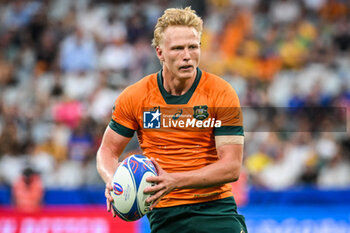 2023-09-09 - Carter GORDON of Australia during the World Cup 2023, Pool C rugby union match between Australia and Georgia on September 9, 2023 at Stade de France in Saint-Denis near Paris, France - RUGBY - WORLD CUP 2023 - AUSTRALIA V GEORGIA - WORLD CUP - RUGBY