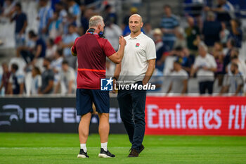 2023-09-09 - England head coach, Steve Borthwick during the Rugby World Cup 2023 match between England and Argentina at Stade Velodrome, Marseille, France on 9 September 2023. Photo Malcolm Mackenzie/ProSportsImages / DPPI - RUGBY - WORLD CUP 2023 - ANGLETERRE V ARGENTINA - WORLD CUP - RUGBY