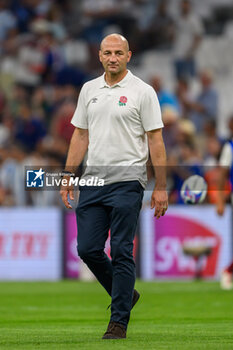 2023-09-09 - England head coach, Steve Borthwick during the Rugby World Cup 2023 match between England and Argentina at Stade Velodrome, Marseille, France on 9 September 2023. Photo Malcolm Mackenzie/ProSportsImages / DPPI - RUGBY - WORLD CUP 2023 - ANGLETERRE V ARGENTINA - WORLD CUP - RUGBY