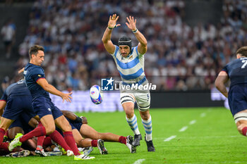 2023-09-09 - Tomas Lavanini of Argentina during the Rugby World Cup 2023 match between England and Argentina at Stade Velodrome, Marseille, France on 9 September 2023. Photo Malcolm Mackenzie/ProSportsImages / DPPI - RUGBY - WORLD CUP 2023 - ANGLETERRE V ARGENTINA - WORLD CUP - RUGBY