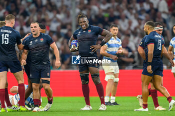 2023-09-09 - Maro Iotje of England during the Rugby World Cup 2023 match between England and Argentina at Stade Velodrome, Marseille, France on 9 September 2023. Photo Malcolm Mackenzie/ProSportsImages / DPPI - RUGBY - WORLD CUP 2023 - ANGLETERRE V ARGENTINA - WORLD CUP - RUGBY
