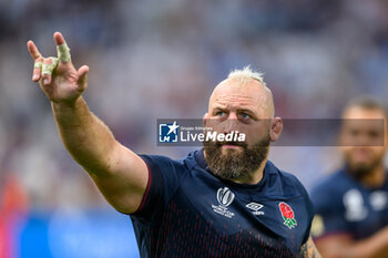 2023-09-09 - Joe Marler of England during the Rugby World Cup 2023 match between England and Argentina at Stade Velodrome, Marseille, France on 9 September 2023. Photo Malcolm Mackenzie/ProSportsImages / DPPI - RUGBY - WORLD CUP 2023 - ANGLETERRE V ARGENTINA - WORLD CUP - RUGBY