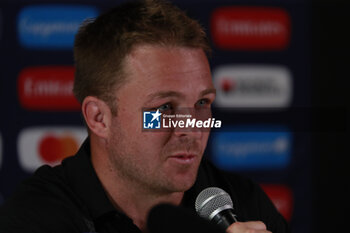 2023-09-02 - Sam CANE Captain of All Blacks New Zealand during the press conference and training session of the New Zealand national team, ahead World Cup 2023 at Gerland near of Lyon on September 02, 2023 in Lyon, France - RUGBY - WORLD CUP 2023 - PRESS CONF AND TRAINING SESSION NEW ZEALAND - WORLD CUP - RUGBY