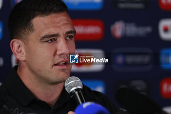 2023-09-02 - Codie TAYLOR of All Blacks New Zealand during the press conference and training session of the New Zealand national team, ahead World Cup 2023 at Gerland near of Lyon on September 02, 2023 in Lyon, France - RUGBY - WORLD CUP 2023 - PRESS CONF AND TRAINING SESSION NEW ZEALAND - WORLD CUP - RUGBY