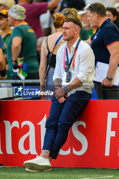 2023-09-10 - Former Scotland captain, Stuart Hogg during the World Cup 2023, Pool B rugby union match between South Africa and Scotland on September 10, 2023 at Velodrome stadium in Marseille, France - RUGBY - WORLD CUP 2023 - SOUTH AFRICA V SCOTLAND - WORLD CUP - RUGBY