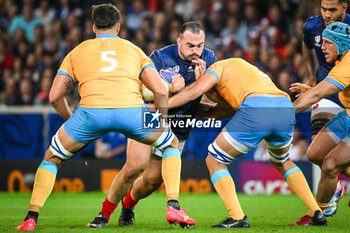 2023-09-14 - Jean-Baptiste GROS of France during the World Cup 2023, Pool A rugby union match between France and Uruguay on September 14, 2023 at Pierre Mauroy stadium in Villeneuve-d'Ascq near Lille, France - RUGBY - WORLD CUP 2023 - FRANCE V URUGUAY - WORLD CUP - RUGBY