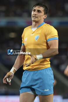 2023-09-14 - Baltazar Amaya of Uruguay during the World Cup 2023, Pool A rugby union match between France and Uruguay on September 14, 2023 at Pierre Mauroy stadium in Villeneuve-d'Ascq near Lille, France - RUGBY - WORLD CUP 2023 - FRANCE V URUGUAY - WORLD CUP - RUGBY