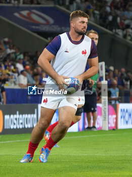 2023-09-14 - Gregory Alldritt of France during the World Cup 2023, Pool A rugby union match between France and Uruguay on September 14, 2023 at Pierre Mauroy stadium in Villeneuve-d'Ascq near Lille, France - RUGBY - WORLD CUP 2023 - FRANCE V URUGUAY - WORLD CUP - RUGBY