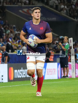 2023-09-14 - Paul BOUDEHENT of France during the World Cup 2023, Pool A rugby union match between France and Uruguay on September 14, 2023 at Pierre Mauroy stadium in Villeneuve-d'Ascq near Lille, France - RUGBY - WORLD CUP 2023 - FRANCE V URUGUAY - WORLD CUP - RUGBY