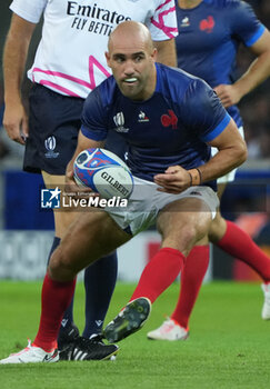 2023-09-14 - Maxime LUCU of France during the World Cup 2023, Pool A rugby union match between France and Uruguay on September 14, 2023 at Pierre Mauroy stadium in Villeneuve-d'Ascq near Lille, France - RUGBY - WORLD CUP 2023 - FRANCE V URUGUAY - WORLD CUP - RUGBY