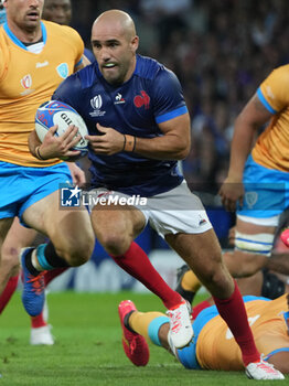 2023-09-14 - Maxime LUCU of France during the World Cup 2023, Pool A rugby union match between France and Uruguay on September 14, 2023 at Pierre Mauroy stadium in Villeneuve-d'Ascq near Lille, France - RUGBY - WORLD CUP 2023 - FRANCE V URUGUAY - WORLD CUP - RUGBY