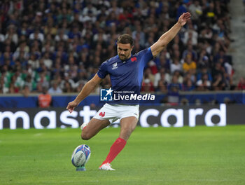2023-09-14 - Melvyn JAMINET of France during the World Cup 2023, Pool A rugby union match between France and Uruguay on September 14, 2023 at Pierre Mauroy stadium in Villeneuve- near Lille, France - RUGBY - WORLD CUP 2023 - FRANCE V URUGUAY - WORLD CUP - RUGBY