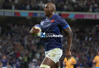 2023-09-14 - Sekou MACALOU of France during the World Cup 2023, Pool A rugby union match between France and Uruguay on September 14, 2023 at Pierre Mauroy stadium in Villeneuve-d'Ascq near Lille, France - RUGBY - WORLD CUP 2023 - FRANCE V URUGUAY - WORLD CUP - RUGBY