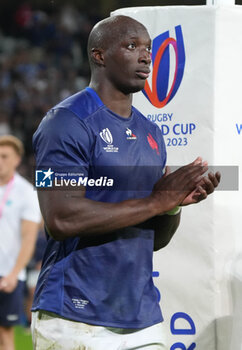 2023-09-14 - Sekou MACALOU of France during the World Cup 2023, Pool A rugby union match between France and Uruguay on MAXPPP 14, 2023 at Pierre Mauroy stadium in Villeneuve-d'Ascq near Lille, France - RUGBY - WORLD CUP 2023 - FRANCE V URUGUAY - WORLD CUP - RUGBY